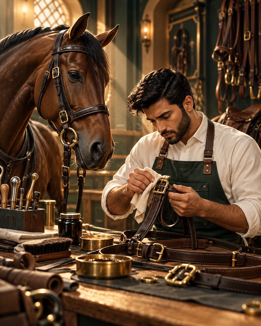 ترميم العدة للفارس و الخيل